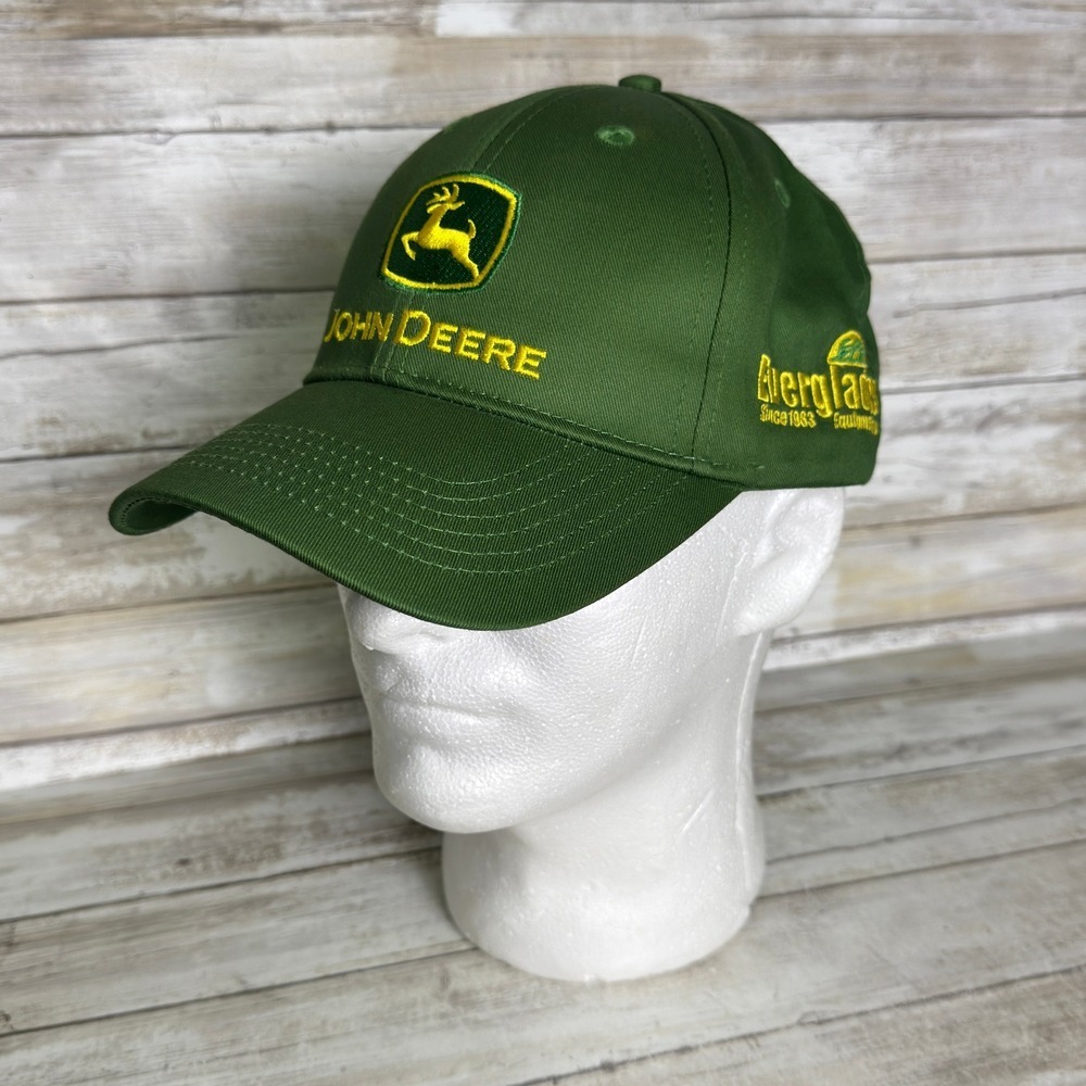John Deere Green Everglades Equipment Group Baseball Cap Hat NWT